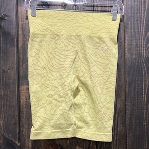 Gymshark Adapt Animal Seamless Cycling Shorts M Firefly Bike‎ Athleisure Active